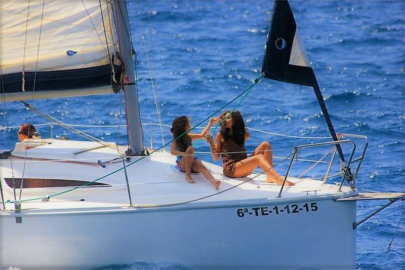 Tenerife Sailing Boat Rental Galatea front