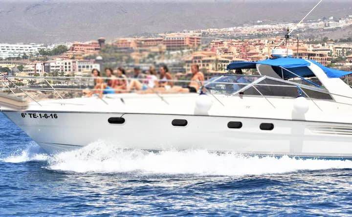 Alquiler de yate a motor en Tenerife para 12 pasajeros con Fairline 42 - 418  