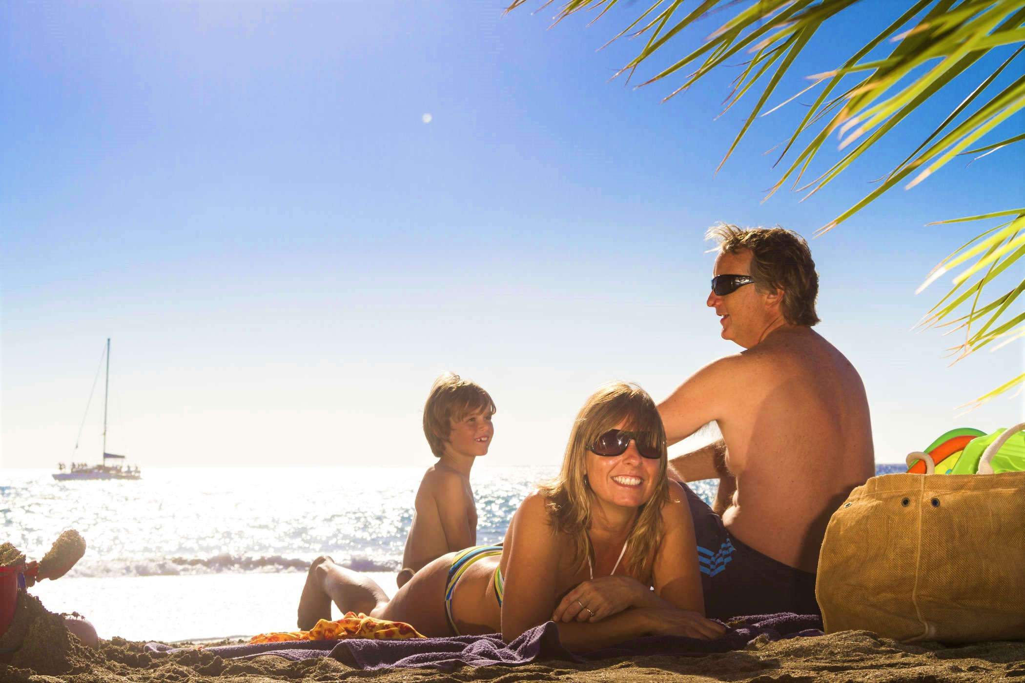 Father day Tenerife beach