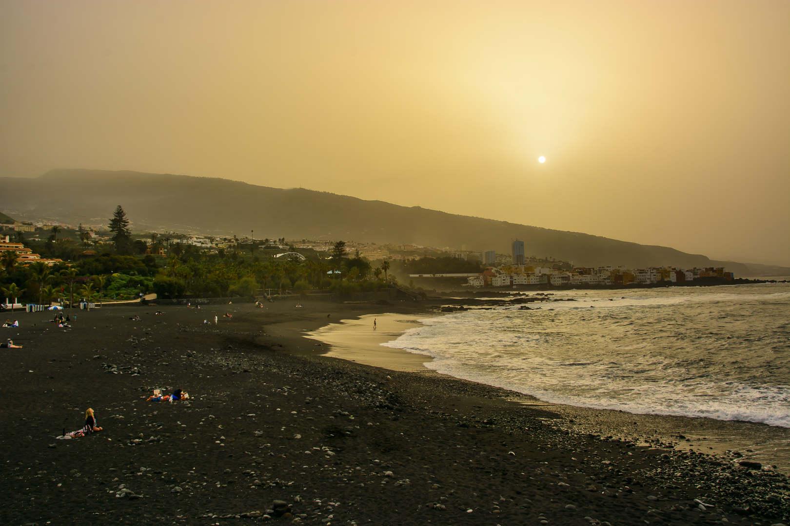 Playa Jardin Beach in Puerto de la Cruz