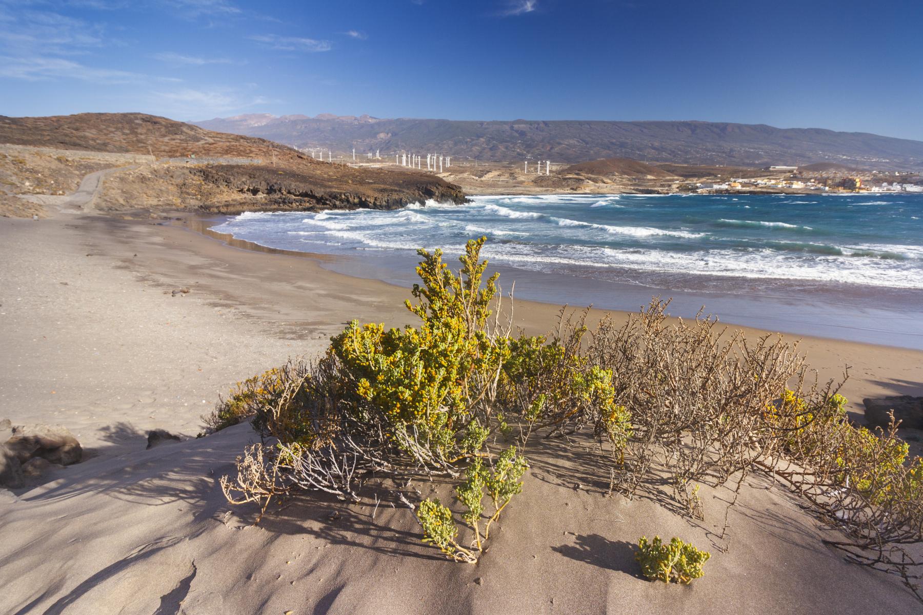 Playa Grande in El Poris de Abona