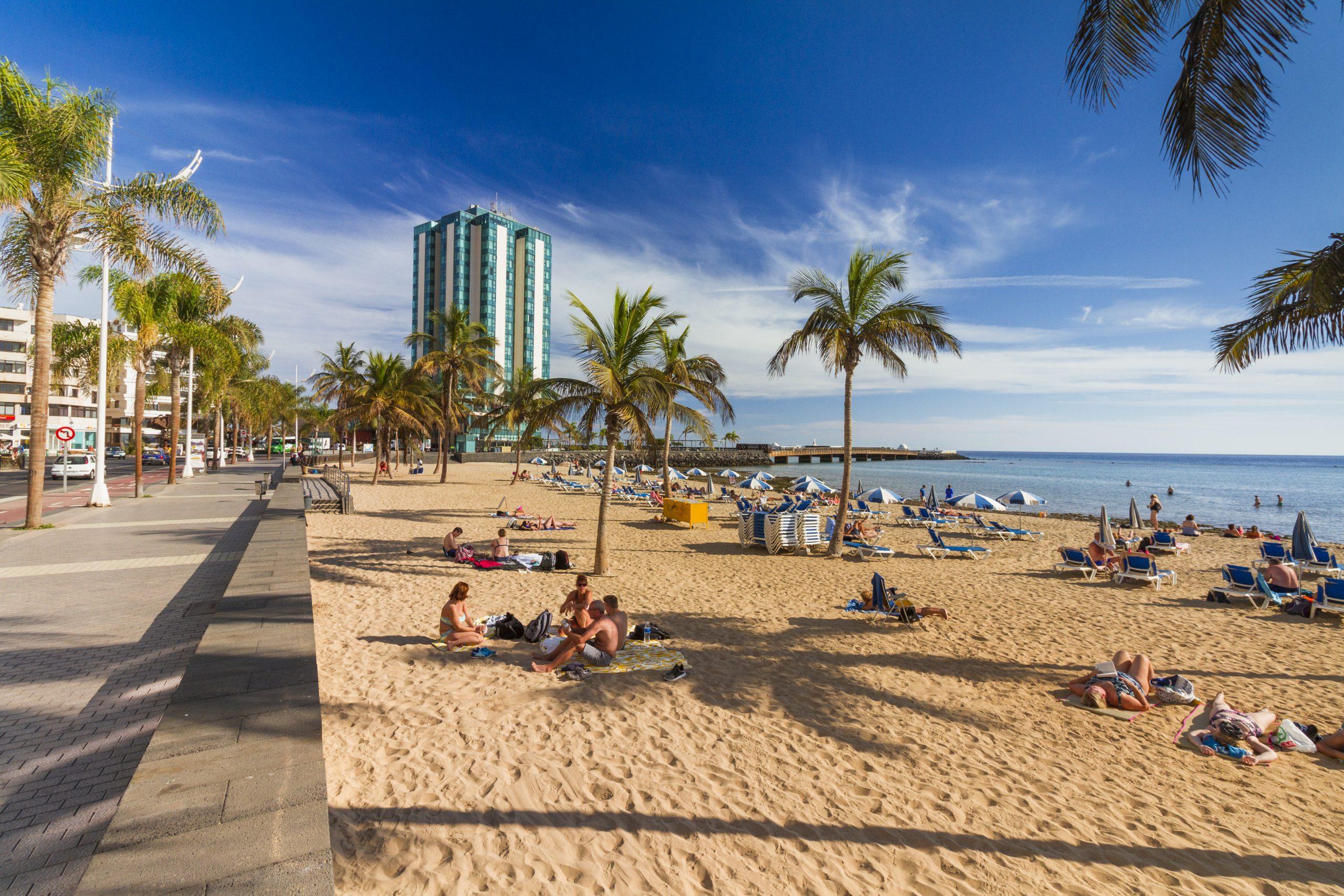 Playa el reducto lanzarote