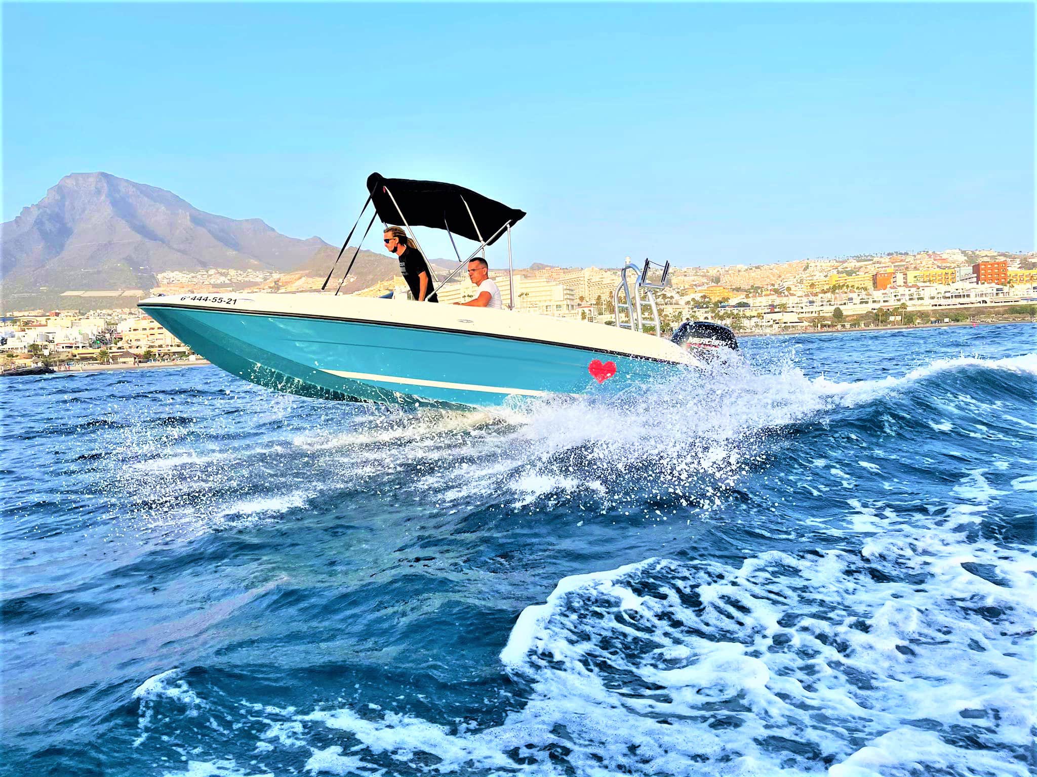 Selbstfahrendes Boot in Costa Adeje mit Bayliner 18