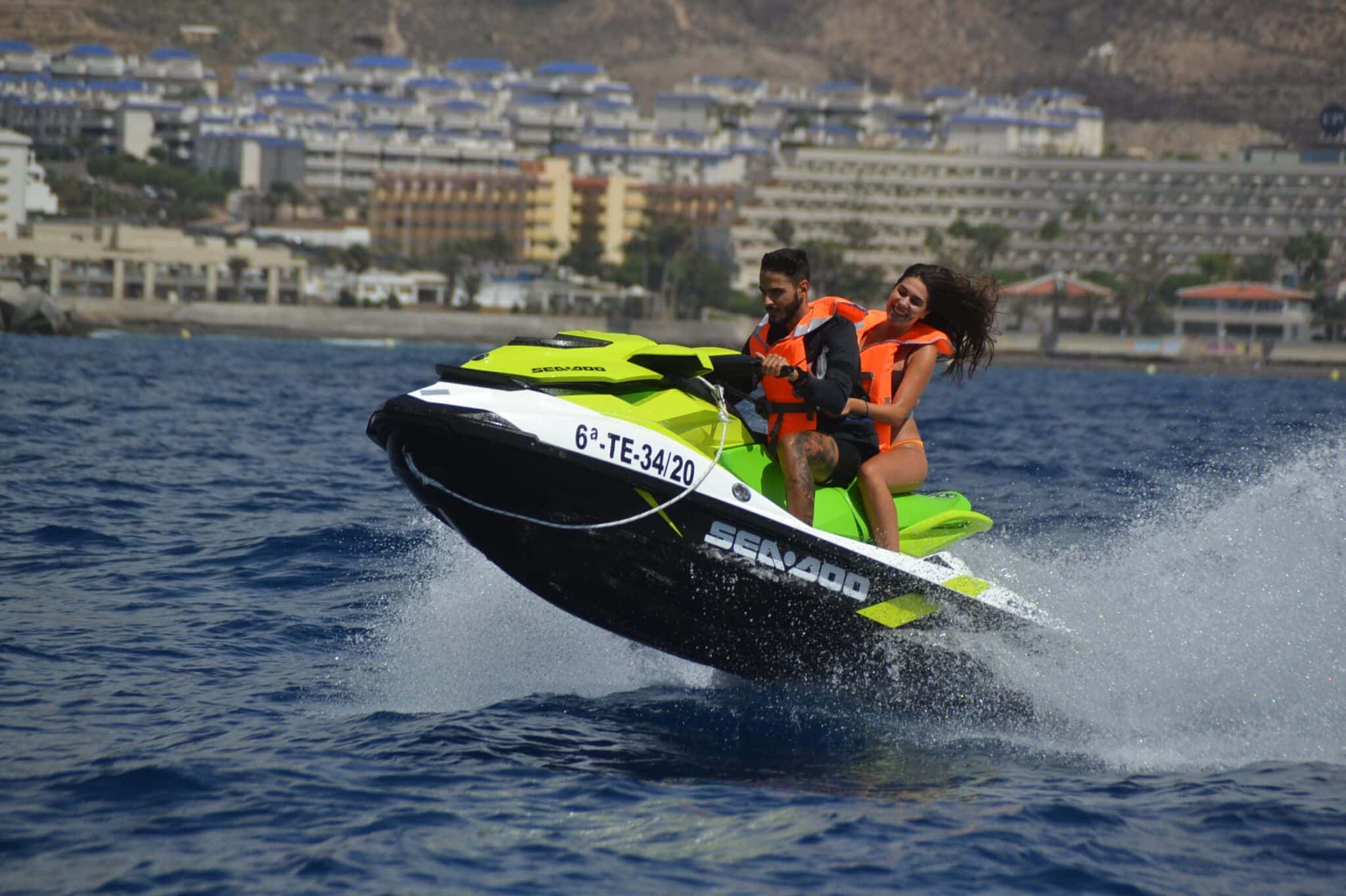 where to book water sports from puerto de la cruz