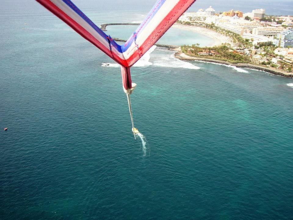 Parascending in Tenerife South