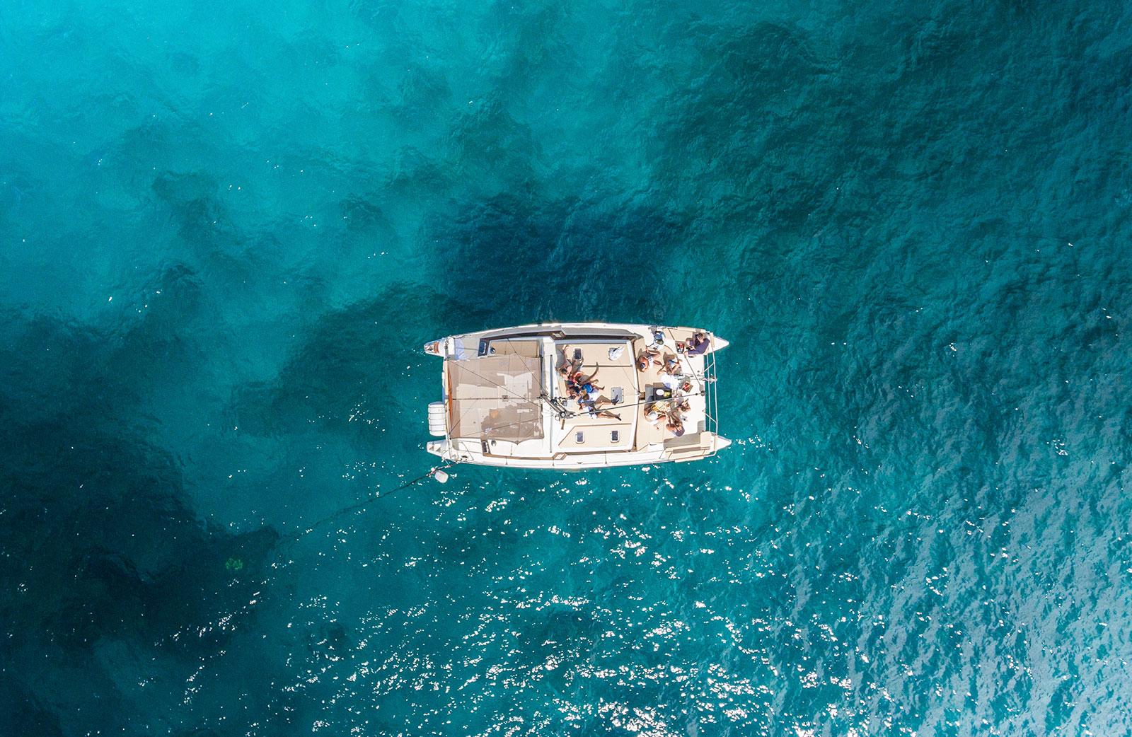 private catamaran in Costa Adeje Kalima