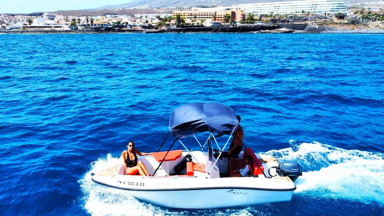 rent a boat no license in tenerife costa adeje (3)