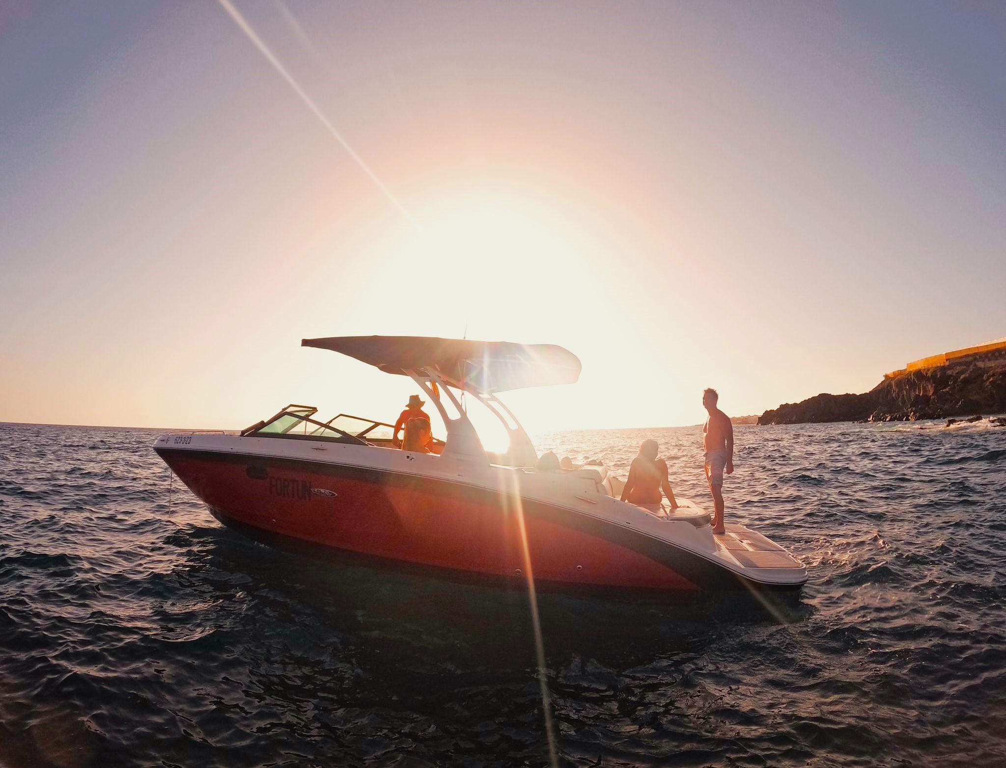 rent boat tenerife without skipper to drive yourself